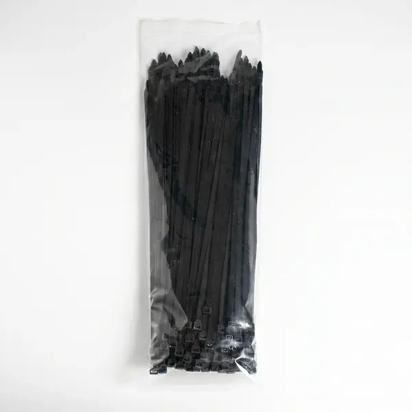 Abraçadeira Nylon 7,6mm x 400mm com 200un Preta
