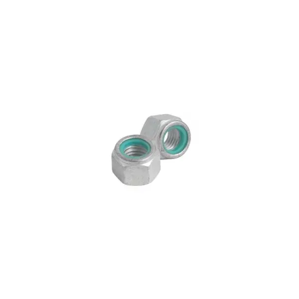Porca Sext. 5/16 Autotravante para Barra Roscada