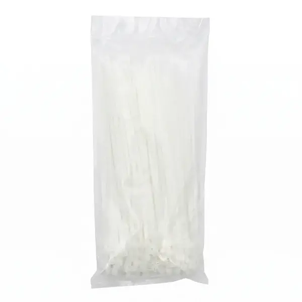 Abraçadeira Nylon 3,6mm x 200mm com 200un Branca
