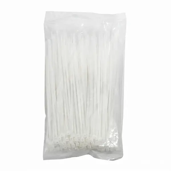 Abraçadeira Nylon 2,5mm x 150mm com 200un Branca