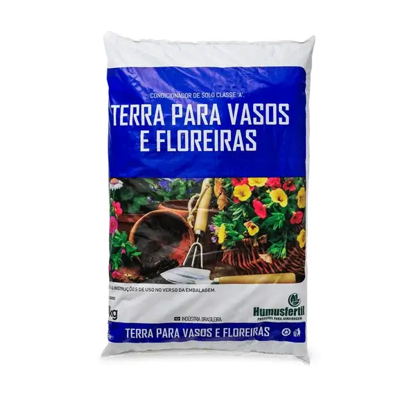 Terra para Vasos e Floreiras Humusfértil 5kg